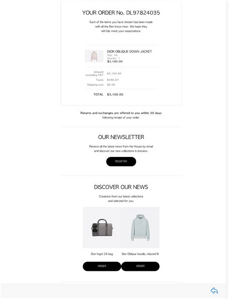 christian dior email